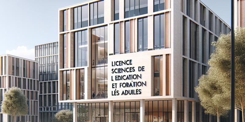 Licence Sciences de l'Éducation et de la Formation des Adultes à Lille